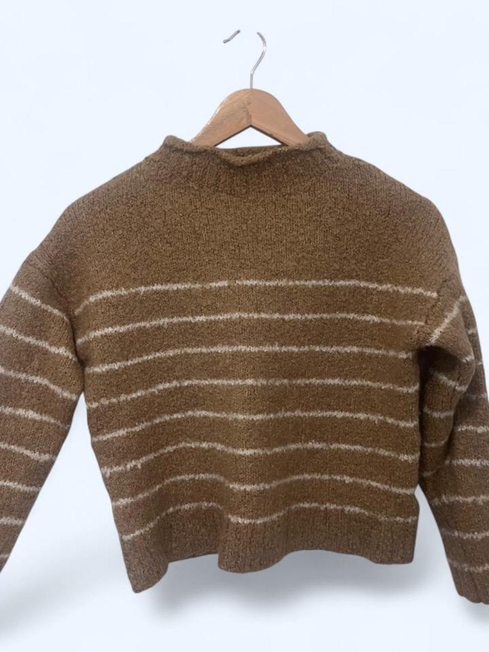 J. Crew 3/4 Sleeve Cropped Sweater
